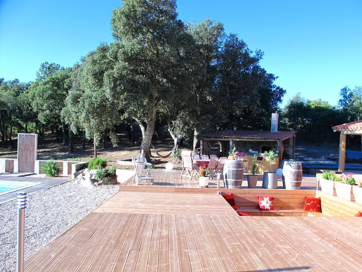 Mas La Marchette Bed and Breakfast Céret Exteriör bild
